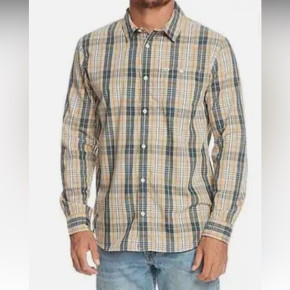 Quicksilver Men’s XL long sleeve shirt like new - Picture 1 of 11